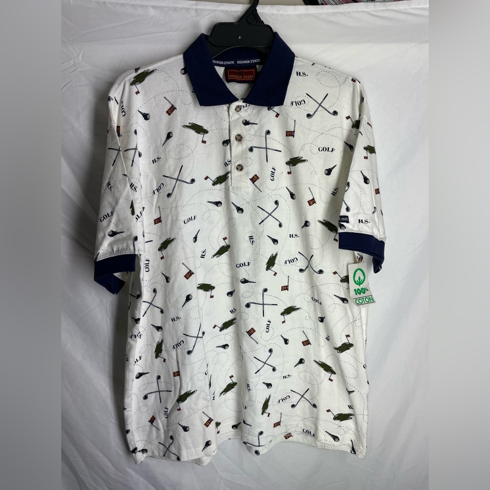 Higher state golf polo